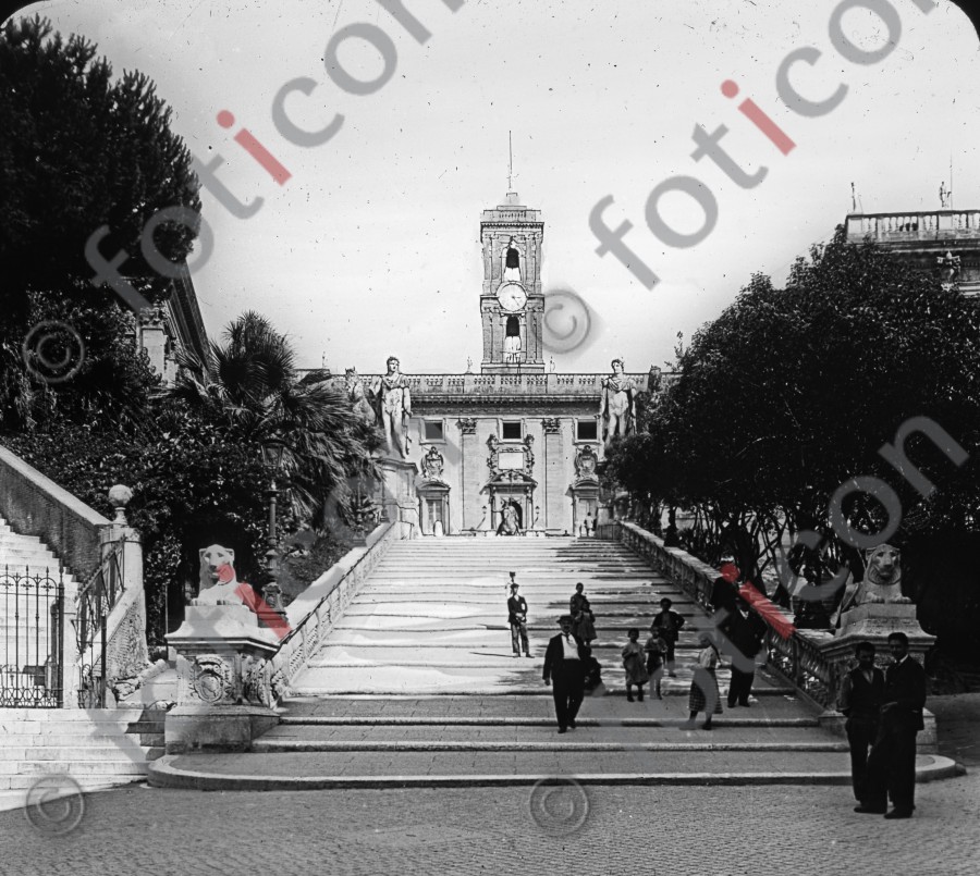 Das Kapitol | The Capitol - Foto foticon-simon-025-020-sw.jpg | foticon.de - Bilddatenbank für Motive aus Geschichte und Kultur